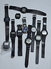 Mens Casio Watch Lot 11 Watches Parts/Repair Some Working READ DESCRIPTION