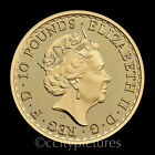 2023 1/10 oz £10 Great Britain Gold Britannia BU Coin with Queen Elizabeth II