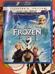 Frozen (Blu-ray, 2013) Collectors Edition Blu-Ray and DVD E3