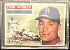 New Listing1956 Topps - #190 Carl Furillo Brooklyn Dodgers with hard case