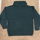 Cabi Tryst Pullover Turtle Neck Sweater Teal Shadow Green Large Women’s NWT