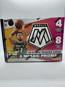 2020-21 Panini Mosaic NBA Basketball Premium Blaster Box New Factory Sealed