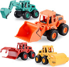 New ListingConstruction Toys for 3 Years Old Boys Girls Kids, Friction Powered Construction