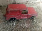 Vintage Tootsie Toy car panel truck red
