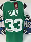 Larry Bird Signed Auto 3X NBA Champ Mitchell & Ness Swingman L/E Jersey Fanatics