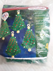 Vintage The Beadery Christmas Tree Bead Ornament Kit 4 Trees 2013 #7212 NEW USA