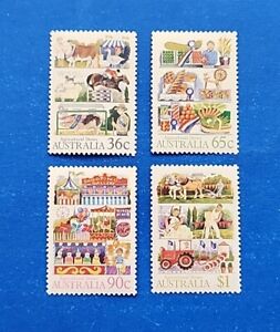Australia Stamps, Scott 1019-1022 Complete Set MNH