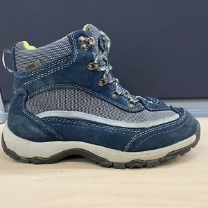 LL Bean Tek 2.5 Womens Sz 7.5 Waterproof Hiking Boots Gray Blue Primaloft Shoe