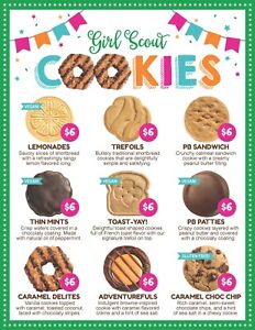 2024 GIRL SCOUT COOKIES Abc on hand ready to ship