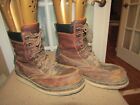 Timberland Pro Men's Barstow Rust Brown  Soft Moc Toe Work Boots size 12 M