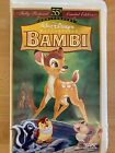 Walt Disney's Bambi Masterpiece (55th Anniversary Limited Edition) VHS #9505
