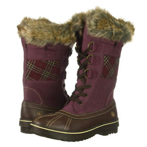 NEW Northside Women's Bishop Snow Boot Wine, Size US 7 M Water-resistant Shoes