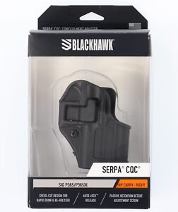 Blackhawk Serpa CQC Sig P365/P365XL Right Hand Holster - 410570BK-R