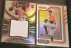 GRAYSON RODRIGUEZ PATCH REFRACTOR ROOKIE SSP /199 BALTIMORE ORIOLES 2 CARD LOT