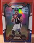 New ListingCJ STROUD 2023 Panini Prizm Red White Blue Parallel Rookie RC #339 | Texans