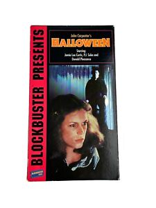 Halloween Blockbuster Presents VHS Horror Classic Jamie Lee Curtis