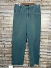 Vintage Karl Kani Jeans 90s HiHop Grail RARE USA 100% Cotton Green Blue Sz 38