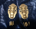 BRASS Guitar/Instrument Case Latch/latches-for Gibson & more USA Brands-Set of 2