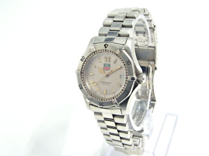 Tag Heuer Classic 2000 Silver Dial Unisex Mid 38mm Swiss Qz Watch WK1212 Working