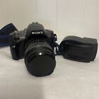 Sony DSLR-A330 10.2MP Digital SLR Camera 18-55mm Battery & Charger TESTED Works!