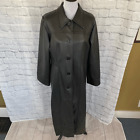 Rave 4 Real vintage women L shiny polyurethane trench coat