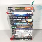 Lot of 17 PlayStation 3 PS3 Games: Fallout Skyrim NFS DC Kingdom Hearts Shooter