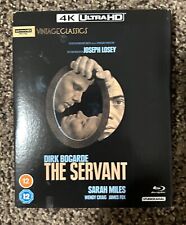 The Servant (Vintage Classics) (4K UHD Blu-ray) (UK IMPORT) 1963 with Slip cover