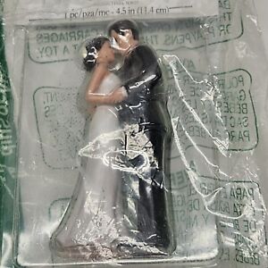 Unbranded Husband And Wife Couple Wedding Cake Topper Figurine 4.5 Inch