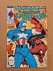 Amazing Spider-Man #323 Captain America McFarlane Marvel 1989 VF+