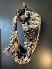 NWT Rundholz Puffy  Loop Scarf Comic Print OS , 2024 Collection