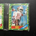 1986 Topps Football Rack Pack Jerry Rice RC Top (Centered and SHARP!) CLEAN