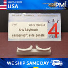 CAT4 R48043 A-4 Skyhawk canopy soft side panels. Resin parts 1/48