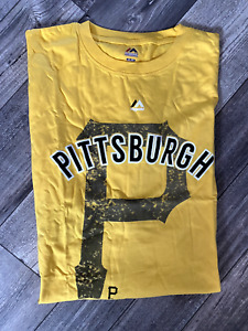 Pittsburgh Pirates MLB Baseball Majestic T-Shirt Mens Size 3XL