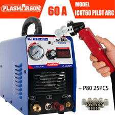 IGBT Air Plasma Cutter Machine 60A Pilot Arc CNC Machine For Metal & P80 25PCS