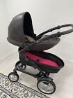 mima kobi double stroller with bassinet and toddler seat