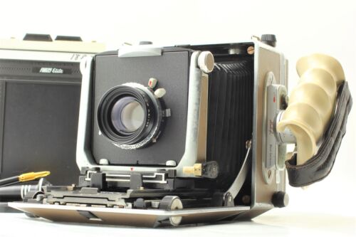 【Exc+5】 Linhof Super Technika V RF 4x5 Symmar S 135mm f5.6 Lens Cam & Grip Japan