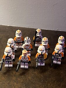 Lego Star Wars 212th Clone Trooper Lot (includes Custom Guns)