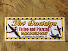 Bumper Sticker Advertising Tattoo and Body Piercing Parlor / Shop Wisconsin