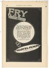 1926 Guarantee Liquid Measure Co Ad: Fry Visible Gas, Marvel Pumps -Rochester PA