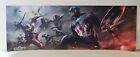 Mighty Print Captain America Civil War Divided Wall Art Print 42 x 15 Durable!!