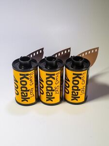 35mm Film Color Negative - 3 36exp rolls - Kodak Vision3 500T
