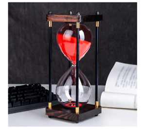60 Minutes Hourglass Sand Timers,Large Sand Timer, Decorative Quiet Time Clock