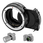 Neewer EF to EOS R Mount Adapter with Drop in Variable ND Filter ND3-ND500