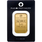 1 oz Rand Refinery Gold Bar (Black Assay)