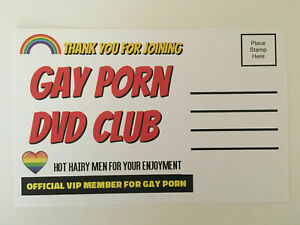 Adult PRANK Mail Postcards Funny Joke Revenge Gag Gift Love Gay - 4 Pack Variety