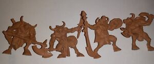 54 MM Tehnolog Mini Action Figures Minotaurs D&D Fantasy Plastic Toy Soldier Lot