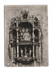 Germany Munchen Glockenspiel am Rathaus Vintage Postcard Unposted RPPC