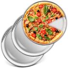 10 Inch Pizza Pan Set of 3 Stainless Steel Pizza Tray round Pizza Baking Pans