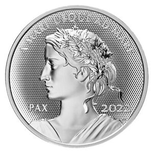 2022 Peace Dollar - Pulsating Effect - 1 OZ Pure Silver UHR Proof Coin - Canada
