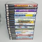 Lot of 19 Sony Playstation 2 PS2 Video Games With Manuals Tested See Description
